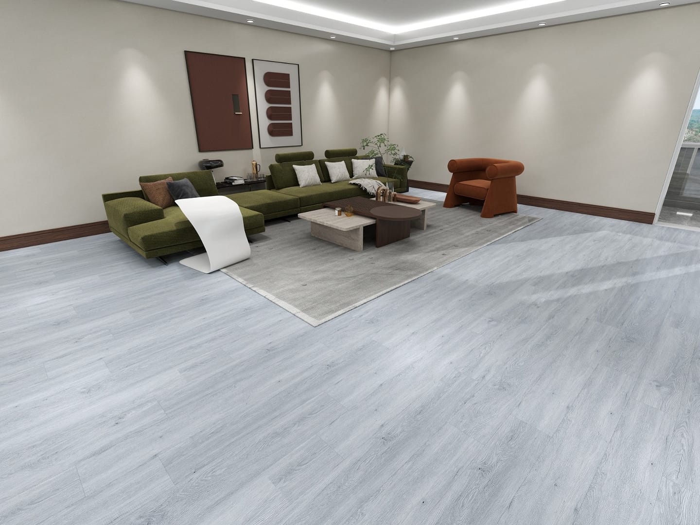 Elegance Plus Range – Oxford Grey– Plank - 20 Year Warranty – Next Day Delivery