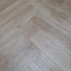 Endurance Pro - Herringbone - LVT Flooring - Medium Oak - Suitable for Underfloor Heating