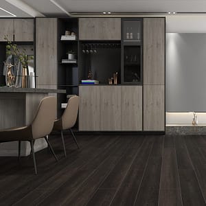Alva Plank - LVT Flooring - Antigua Charcoal Oak - Suitable for Underfloor Heating