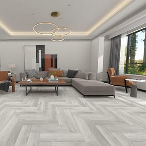 Ambient - Herringbone - Frozen Oak