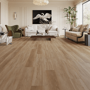 Alva Plank - LVT Flooring - Ash Brown- Suitable for Underfloor Heating