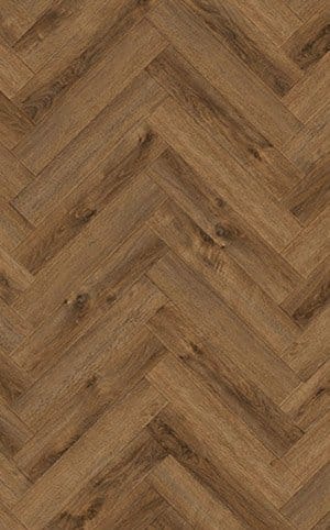 Alva Parquet - Herringbone - LVT Flooring - English Oak - Suitable for Underfloor Heating - Image 2