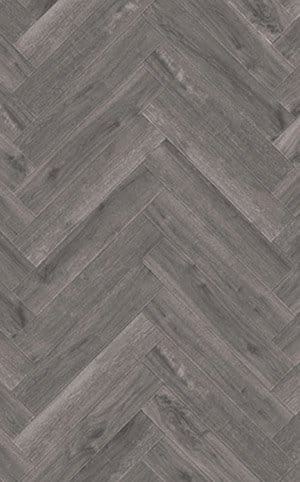 Alva Parquet - Herringbone - LVT Flooring - Hickory Grey Oak - Suitable for Underfloor Heating - Image 2