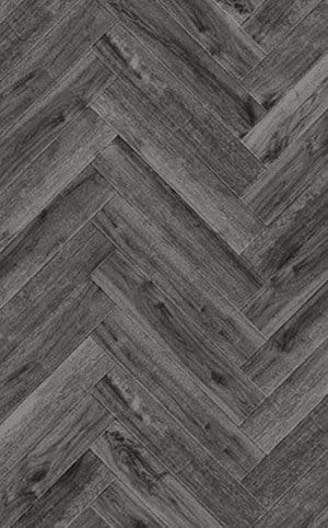 Alva Parquet - Herringbone - LVT Flooring - Yosemite Dark Oak - Suitable for Underfloor Heating - Image 2