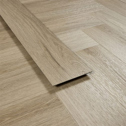 Artisan Click - Herringbone - LVT Flooring - Smokey Oak - Image 2