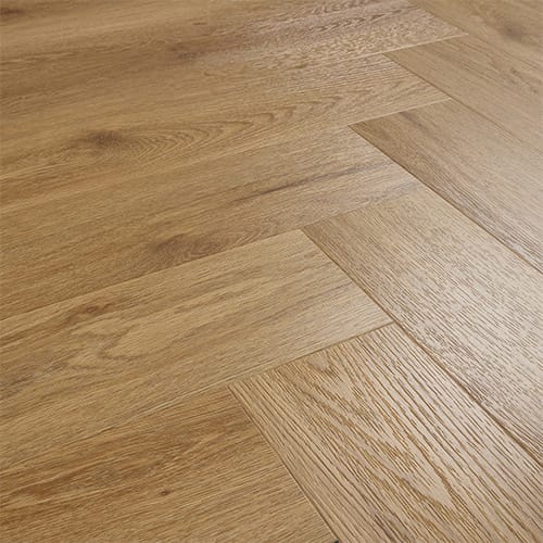 Artisan Click - Herringbone - LVT Flooring - Brushed Oak - Image 3