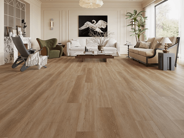 Alva Plank - LVT Flooring - Ash Brown- Suitable for Underfloor Heating