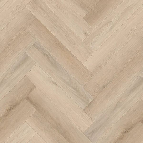 Alva Parquet - Herringbone - LVT Flooring - Hazelnut Brown - Suitable for Underfloor Heating - Image 3