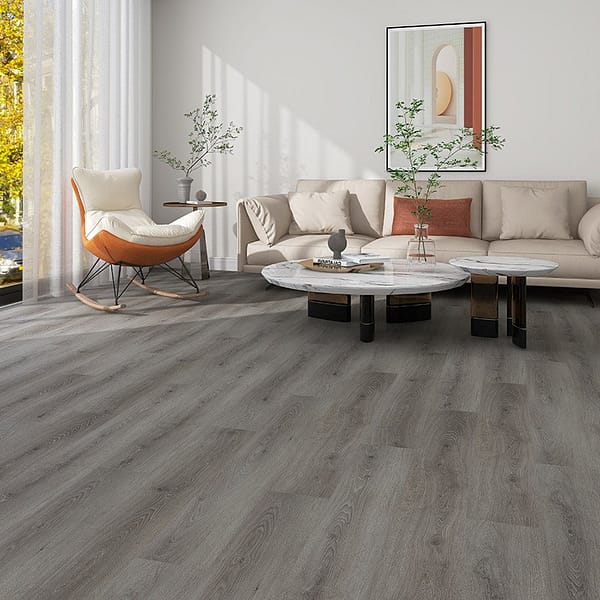 Alva Plank LVT Flooring Hickory Grey Oak Suitable for Underfloor