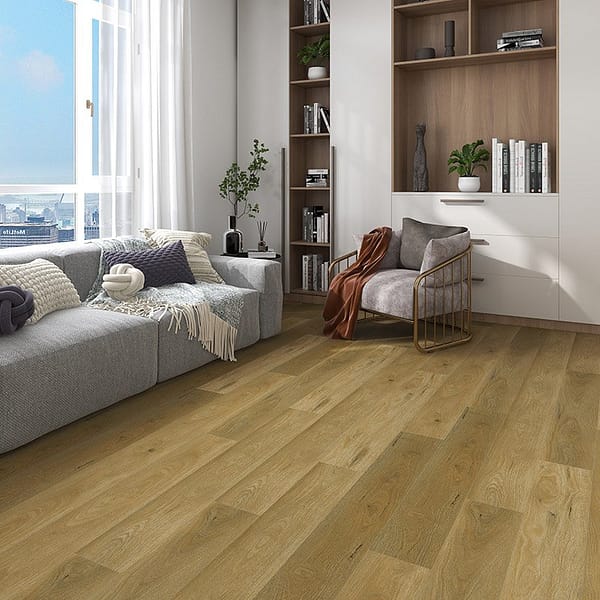 Alva Plank LVT Flooring Natural Oak Suitable for Underfloor