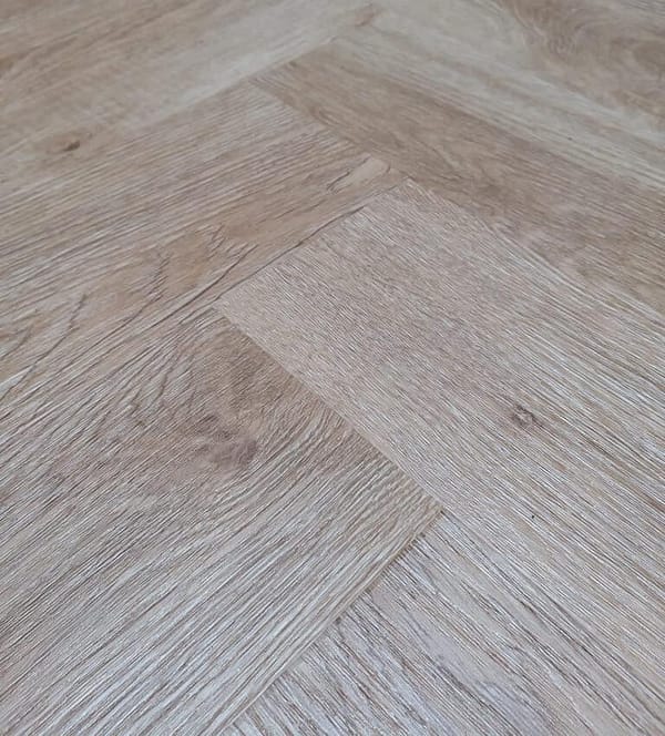 Endurance Pro - Herringbone - LVT Flooring - Medium Oak - Suitable for Underfloor Heating - Image 2