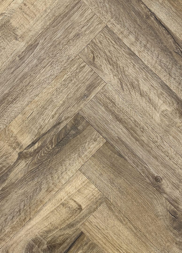 Symphony – Herringbone – LVT Flooring – French Oak