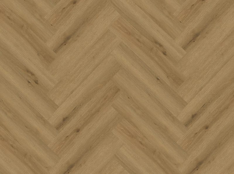 Alva Parquet SPC - Herringbone - LVT Flooring - Royal Oak - Suitable for Underfloor Heating ) - Image 3