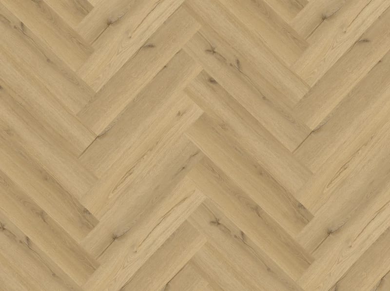 Alva Parquet - Herringbone - LVT Flooring - Elm Oak - Suitable for Underfloor Heating - Image 2