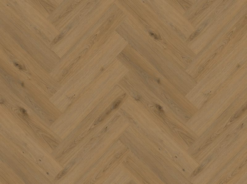 Alva Parquet - Herringbone - LVT Flooring - Harvest Oak - Suitable for Underfloor Heating - Image 3