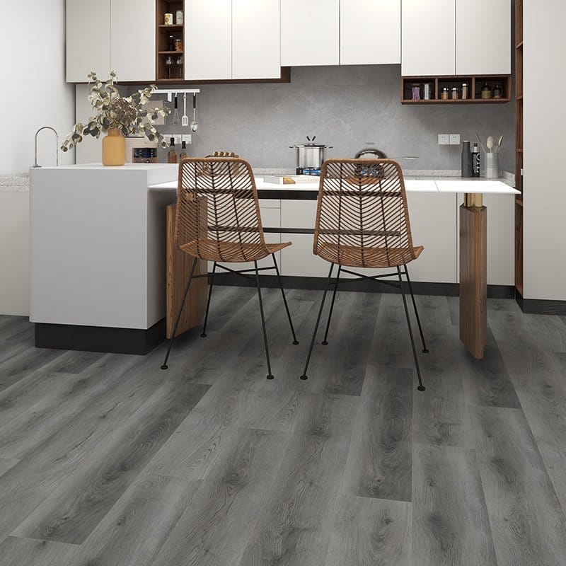 Alva Plank - LVT Flooring - Yosemite Dark Oak - Suitable for Underfloor Heating