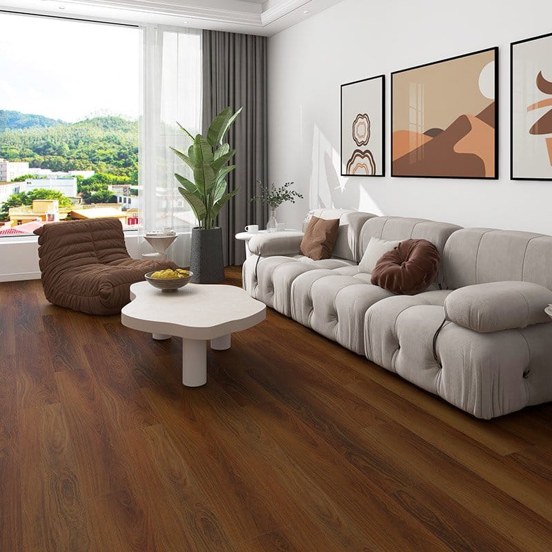 Alva Plank LVT Flooring Cherokee Oak Suitable for Underfloor