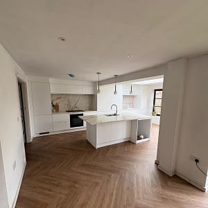 Endurance Pro - Herringbone - LVT Flooring - Dark Oak - Suitable for Underfloor Heating